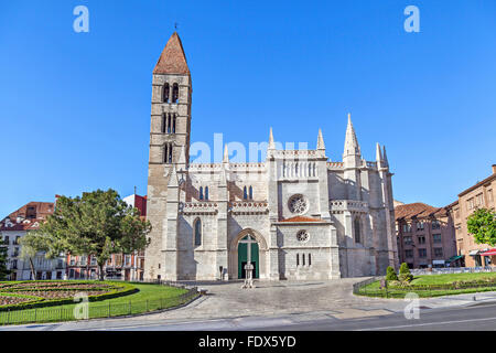 Kirche Santa Maria La Antigua, Valladolid, Spanien Stockfoto