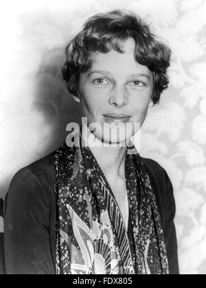 Amelia Earhart, die berühmten Flieger, c. 1928 Stockfoto