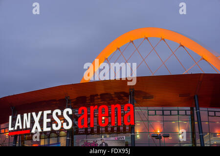 LANXESS Arena, Köln-Deutz, Köln, Nordrhein-Westfalen, Deutschland Stockfoto