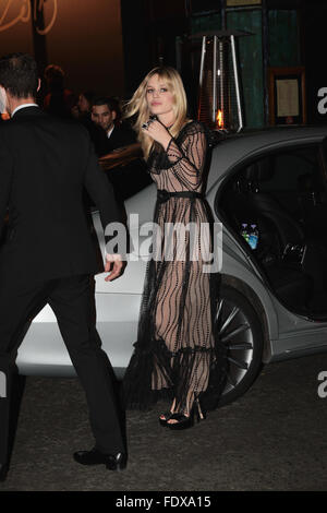 London, UK, 23. November 2015: Georgia May Jagger besucht den British Fashion Awards am Kolosseum in London Stockfoto