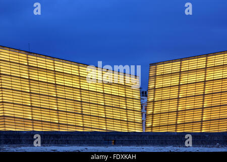 Der Kursaal, Kultur- und Kongresszentrum in San Sebastian (Donostia), Baskenland, Spanien. Stockfoto