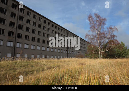 Rügen, Deutschland, leerstehende Gebäude der Koloss von Prora Stockfoto