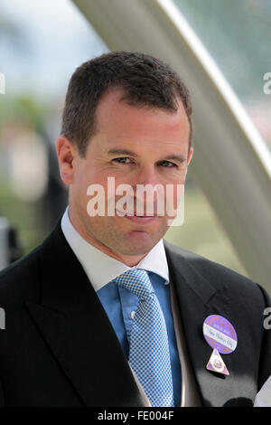 Ascot, Großbritannien, Peter Phillips Stockfoto