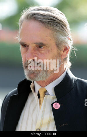 Ascot, Großbritannien, Jeremy Irons, Schauspieler Stockfoto