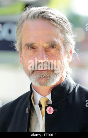 Ascot, Großbritannien, Jeremy Irons, Schauspieler Stockfoto