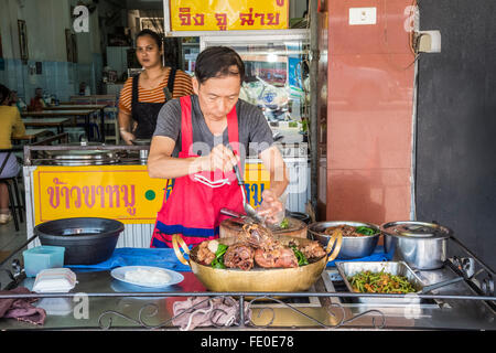 Mae Sai Grenze Stadt Street restaurant Stockfoto