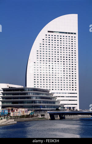 Japan, Yokohama, Minato Mirai 21, Pacifico Yokohama Gebäude Stockfoto