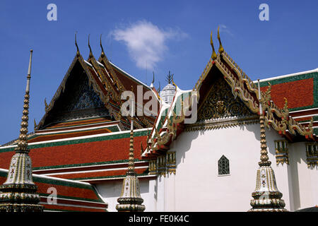 Thailand, Bangkok, Wat Pho Tempel Stockfoto