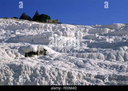 Pamukkale, Türkei Stockfoto