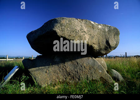 Dolmen of the Four Maols, Primrose Hill, Ballina, County Mayo, Irland Stockfoto