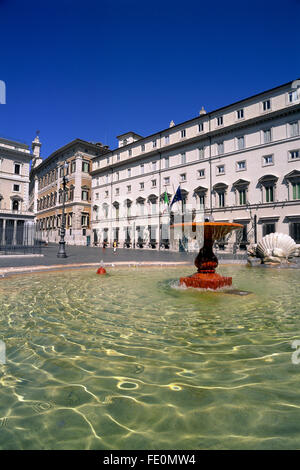 Italien, Rom, Palazzo Chigi, Sitz der italienischen Regierung Stockfoto