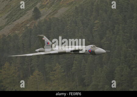 Vulcan Bomber letzter Flug Stockfoto