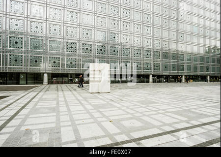 Institut du Monde Arabe, Institut du Monde Arabe, Paris, Ile de France, Frankreich Stockfoto