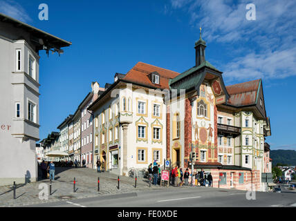 Marienstift, Bad Tölz, Upper Bavaria, Bayern, Deutschland Stockfoto