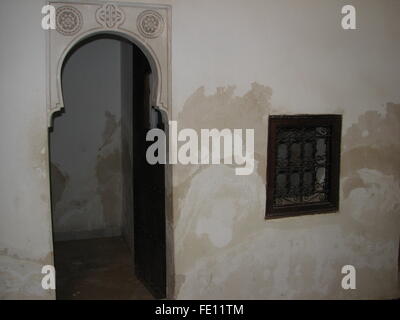 Ben Youssef Islamschule, Marrakesch, Marokko Stockfoto