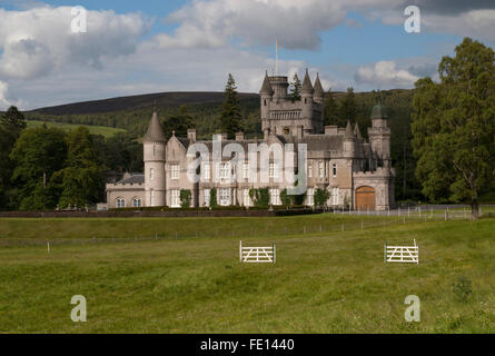 Balmoral Castle, Royal Deeside, Schottland Stockfoto