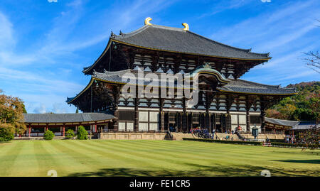 Todaiji Tempel, Nara, Japan Stockfoto