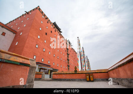 Putuo Zongcheng Tempel Stockfoto