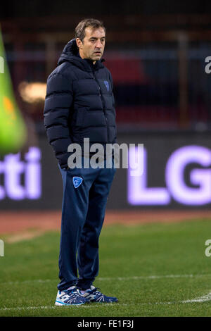 Empoli, Italien. 3. Februar 2016. Marco Giampaolo (Empoli) Fußball: Italienische "Serie A" match zwischen Empoli 1-1 Udinese im Carlo Castellani Stadium in Empoli, Italien. Bildnachweis: Maurizio Borsari/AFLO/Alamy Live-Nachrichten Stockfoto