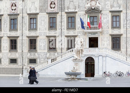 Die Scuola Normale Superiore in Pisa, Toskana, Italien Stockfoto