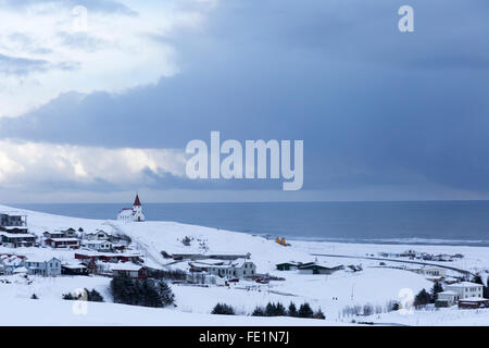 Vik ich Myrdal, Island Stockfoto