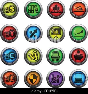 Business Icons Sets Stock Vektor