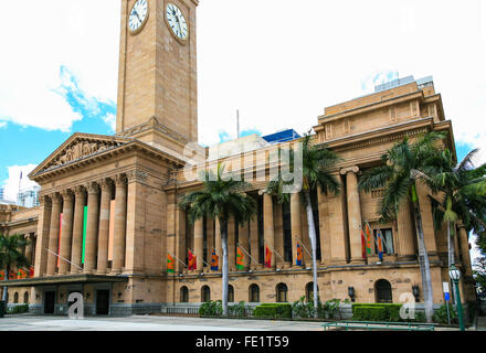 Brisbane City Hall, Australien Stockfoto