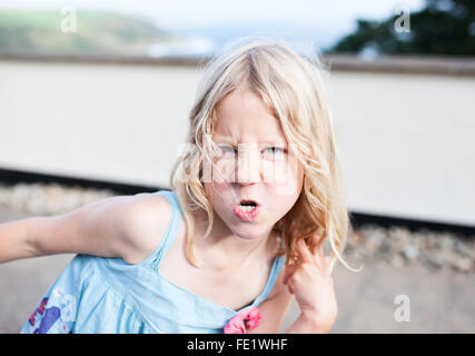 Böse Mädchen Stockfoto