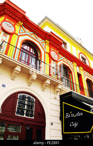 Bataclan-Theater und Bataclan Café, Paris Stockfoto