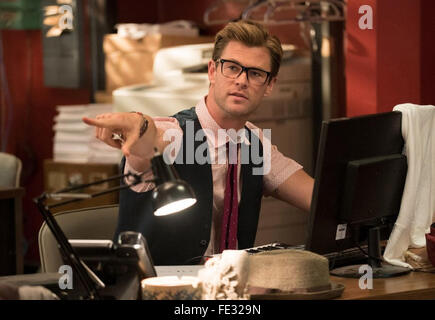 GHOSTBUSTERS 2016 Columbia Pictures Film mit Chris Hemsworth Stockfoto
