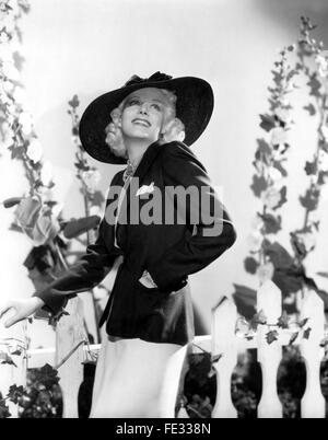 JEAN HARLOW (1911-1937) U.S. Schauspielerin ca. 1930 Stockfoto