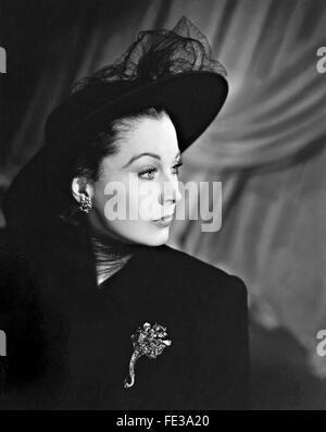 VIVIEN LEIGH (1913-1967) englische Schauspielerin über 1940 Stockfoto