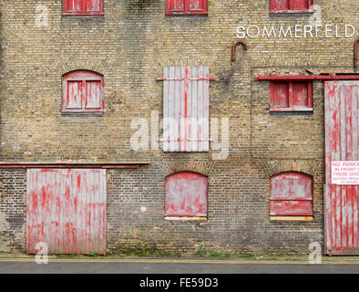 Lager, South Quay, King's Lynn, Norfolk Stockfoto