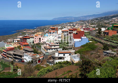 Icod de Los Vinos und Nordküste, Teneriffa, Kanarische Inseln, Spanien Stockfoto