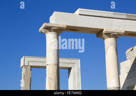 Tempel der Demeter auf der Insel Naxos in Griechenland Stockfoto