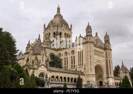 Basilika von St. Therese von Lisieux in der Normandie Frankreich Stockfoto