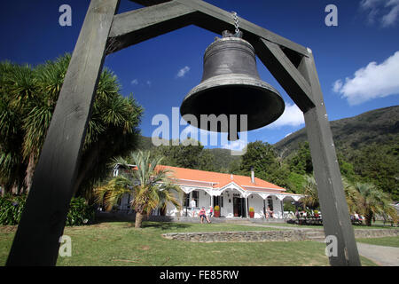 Furneaux Lodge, Queen Charlotte Track, Marlborough, Neuseeland Stockfoto