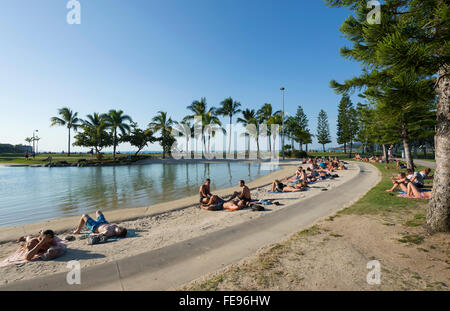 Die Lagune, Airlie Beach, Whitsunday Coast, Queensland, Australien Stockfoto
