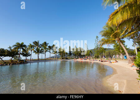 Die Lagune, Airlie Beach, Whitsunday Coast, Queensland, Australien Stockfoto
