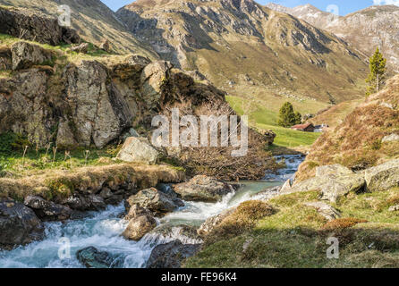 Berglandschaft am Julier Pass, Engadin, Schweiz Stockfoto