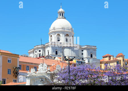 Kirche von Santa Engracia oder das nationale Pantheon in Lissabon Stockfoto
