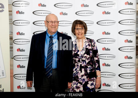 Leon und June Bernicoff bei der Oldie des Jahres 2016 Stockfoto