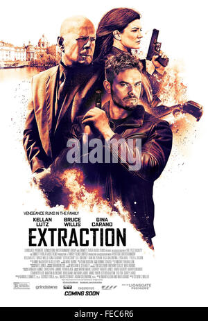 Extraktion (2015) Bruce Willis, Gina Carano, KELLAN LUTZ STEVEN C. MILLER (DIR) MOVIESTORE COLLECTION LTD. Stockfoto