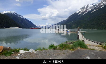 Prince Of Wales Sound, Stewart, Britisch-Kolumbien, Kanada. Stockfoto