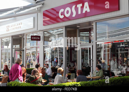 McArthur Glen Designer Outlet, Bridgend, South Wales, Australia Stockfoto