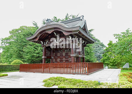 Die japanische Pagode in Kew Gardens Royal Botanic Gardens London England UK Stockfoto