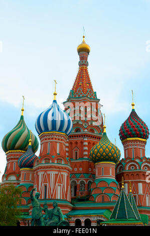 Basilius Kathedrale in Moskau in der Russischen Föderation Stockfoto