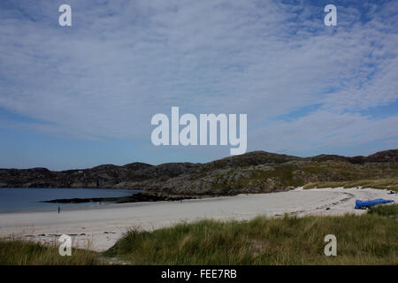 Achmelvich Beach, Lochinver, Sutherland, Schottland Stockfoto