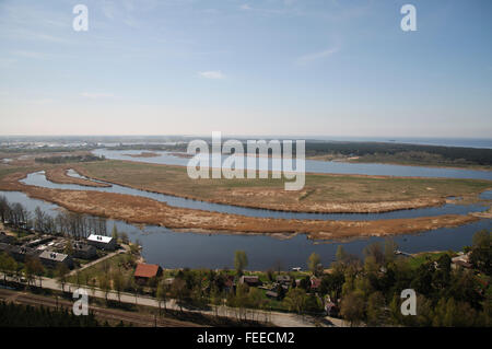 Vecdaugava Naturschutzgebiet in Riga, Lettland Stockfoto