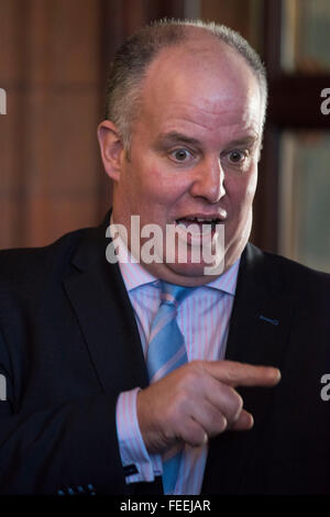 Führer der Opposition in der National Assembly for Wales Andrew RT Davies AM. Stockfoto